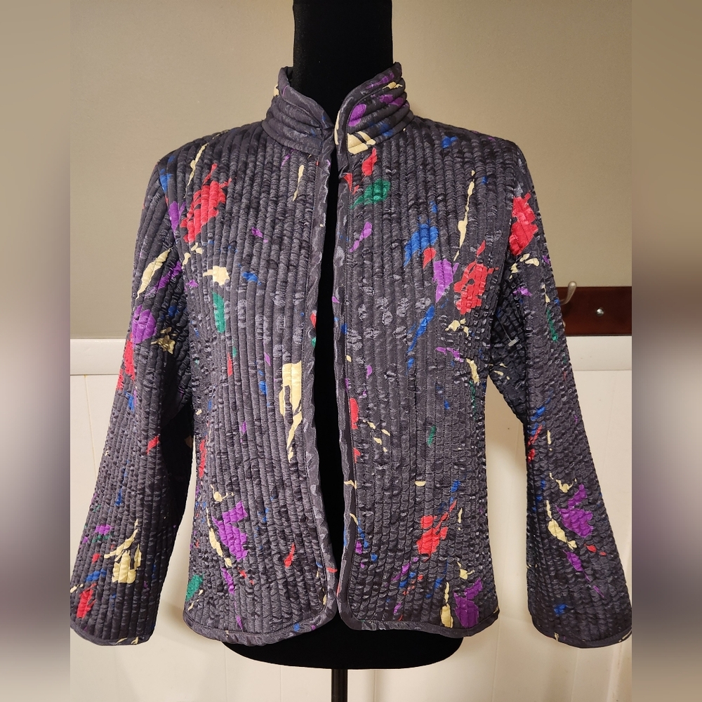 Colorful Splatter Women's Jacket